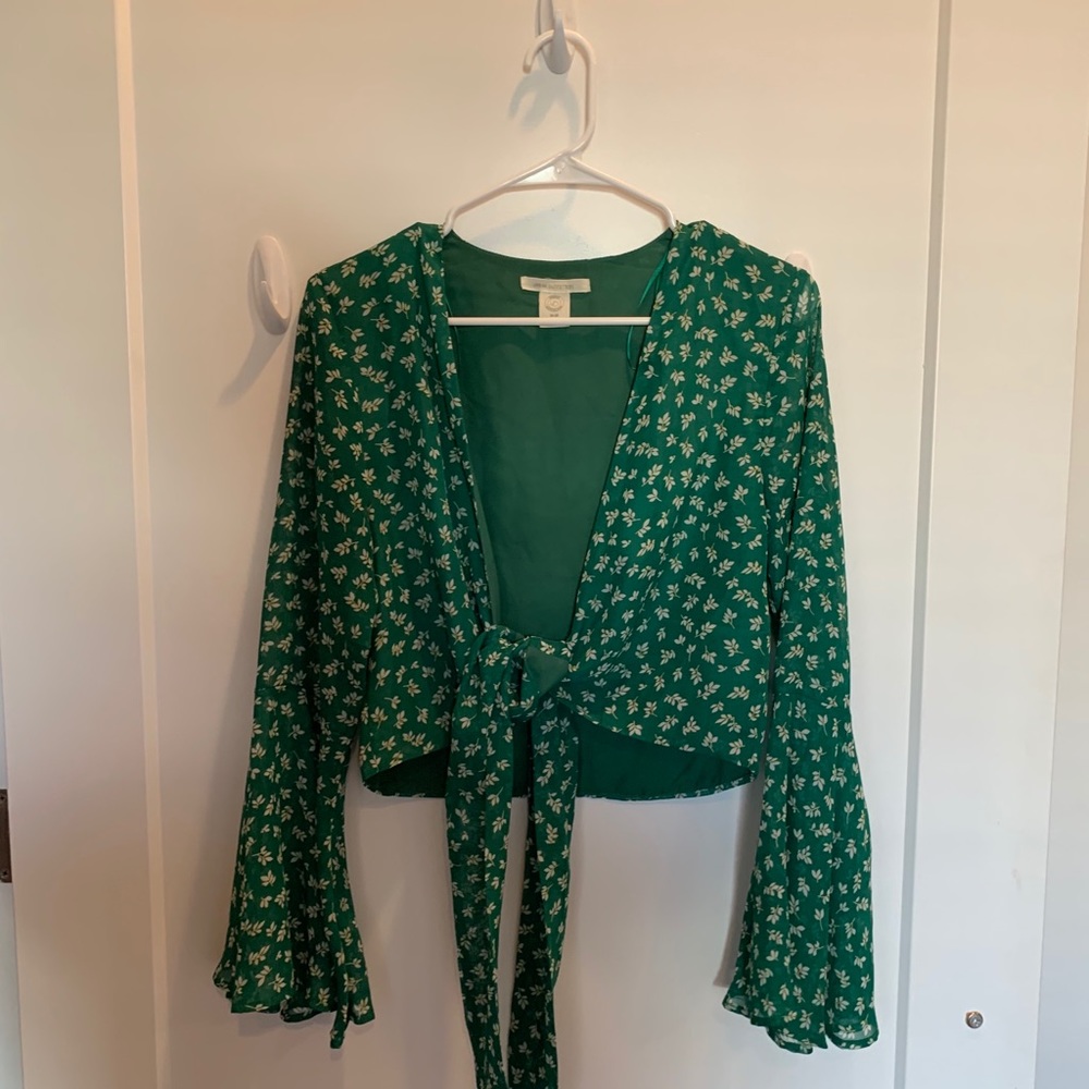 Urban Outfitters tie-blouse